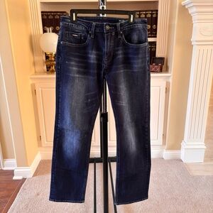 Buffalo David Blitton Dark Blue Men’s Slim Stretch Jeans